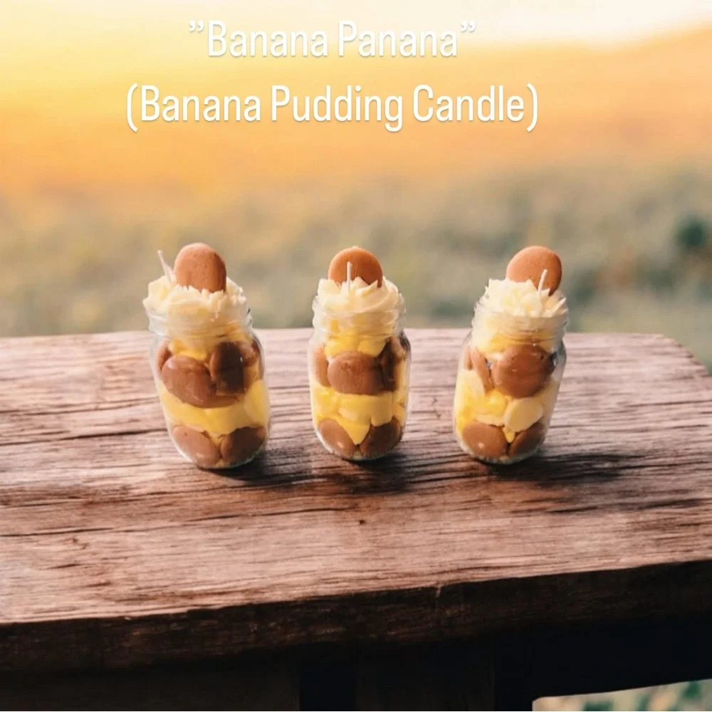 Banana Pudding Candle